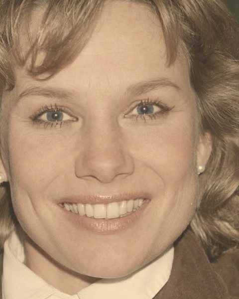Before: color portrait with a faded red-yellow cast